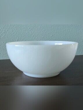 Fire King Vintage Milk Glass Cereal Bowl